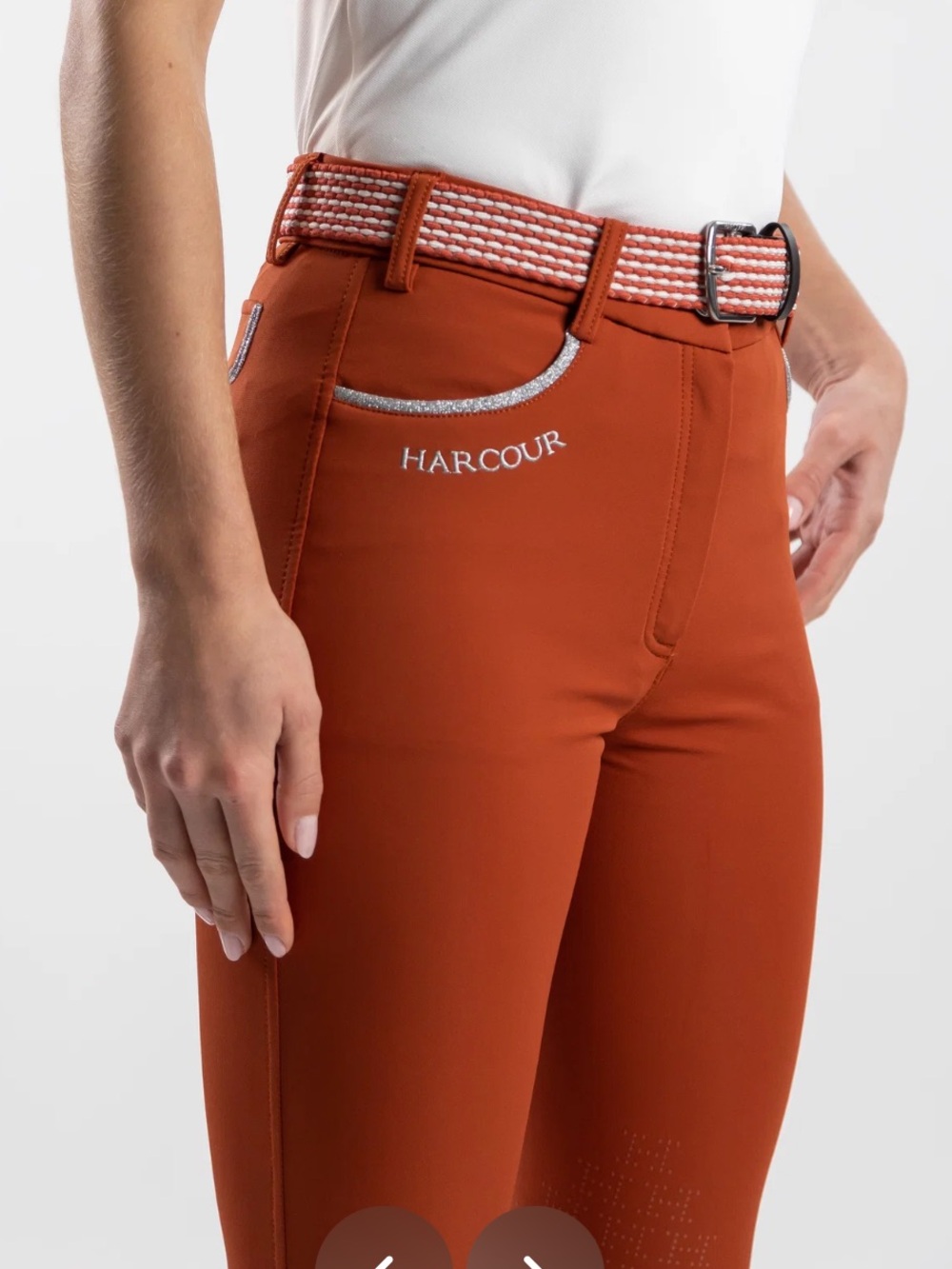 New with tags!!! Harcour Jaltika Riding Breeches size 38 FR/28 US